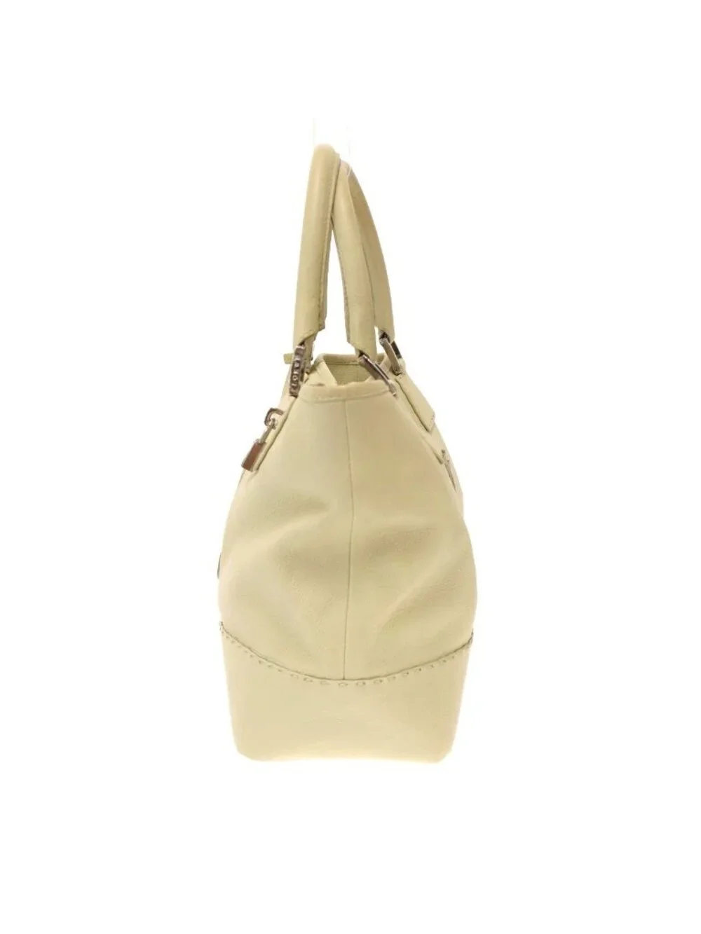 Loewe Fusta Anagram Leather Tote Bag Yellow